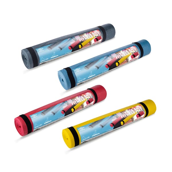 Yogamåtte - 173 x 58 cm med bærestrop