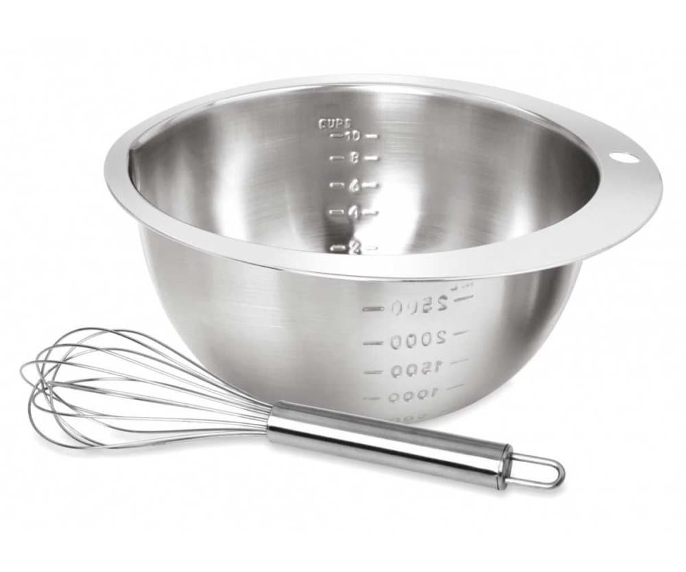 Steel Kitchen Bowl med Kinghoff KH-1493 Vispa