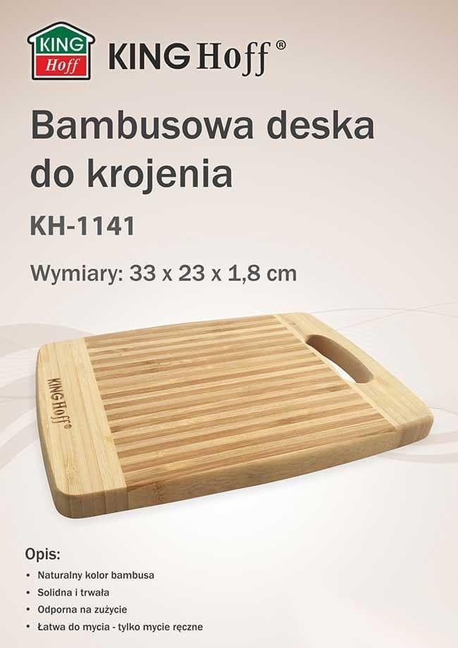 Bambu Kitchen Board 33x20cm Kinghoff KH-1141