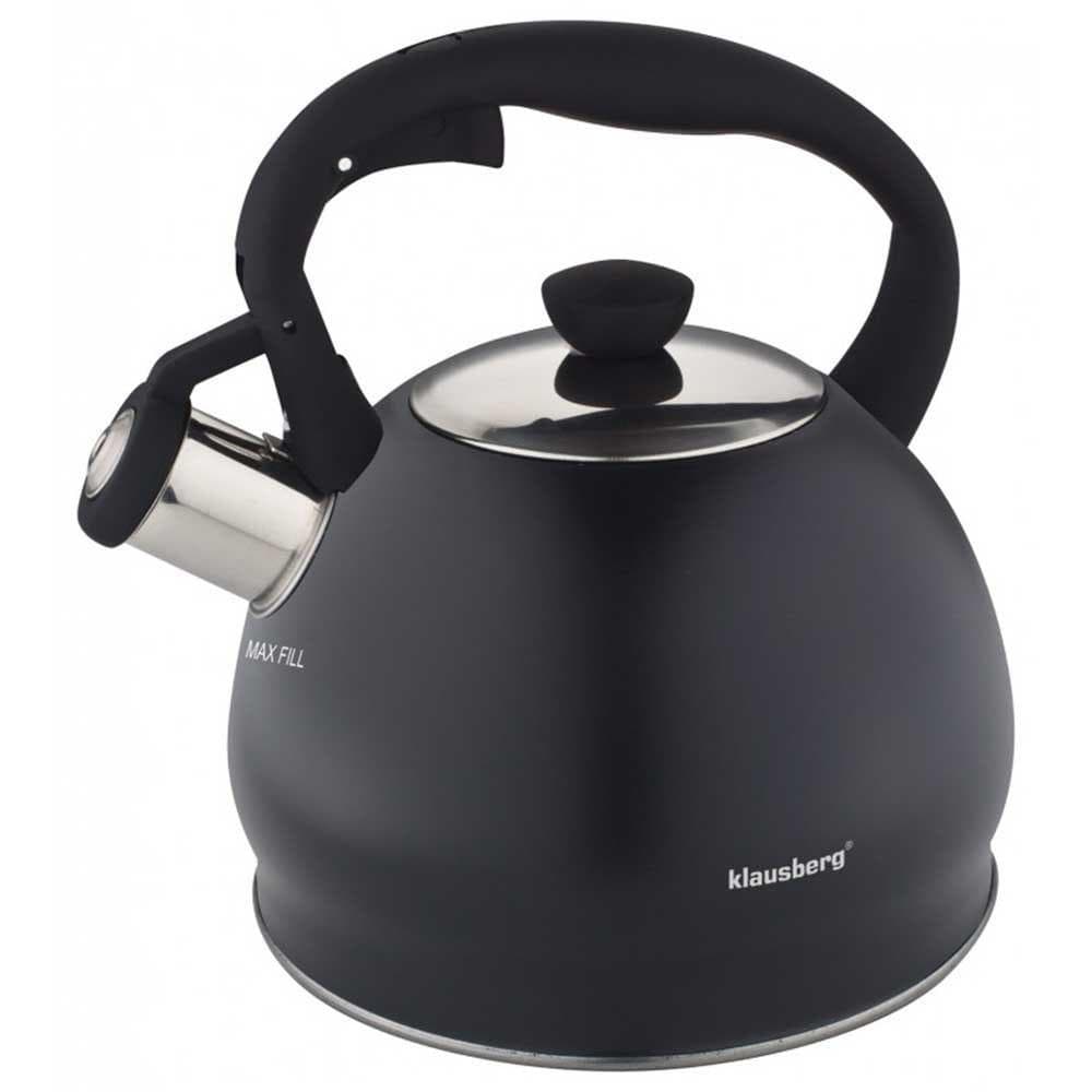 Vattenkokare med visselpipa Klausberg 2L KB-7428
