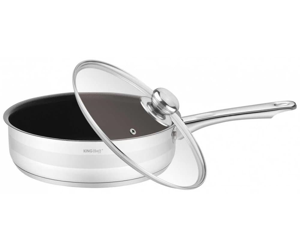 Stålpanna med 24 cm Cover Kinghoff KH-1573