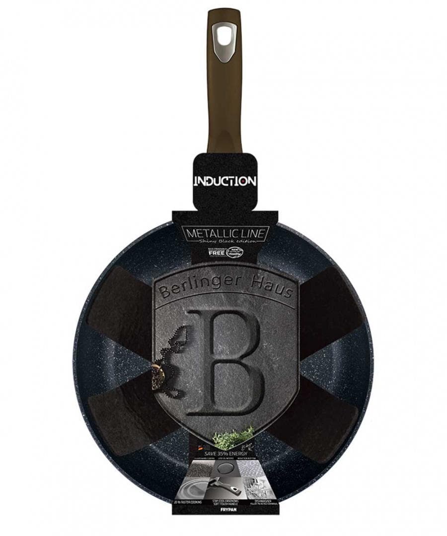 Granite Pan 24cm Berlinger Haus BH-6600 Shiny Black