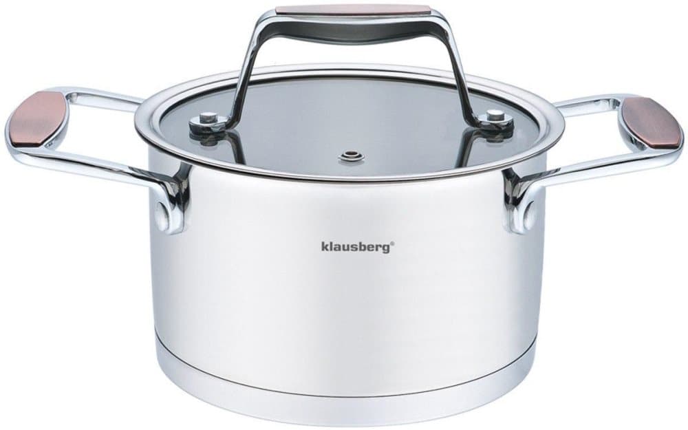 Stålpanna 18/10 Klausberg KB-7225 16cm 1.8L