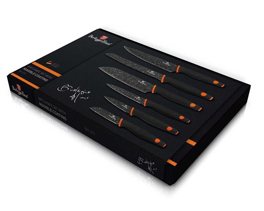 En uppsättning av 6 kökknivar Berlinger Haus BH-2111