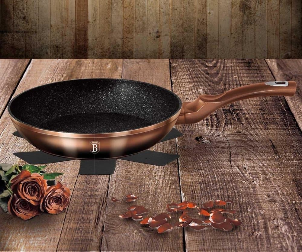 Granitstekning Pan 24cm Berlinger Haus BH-1887 Rose Gold Noir