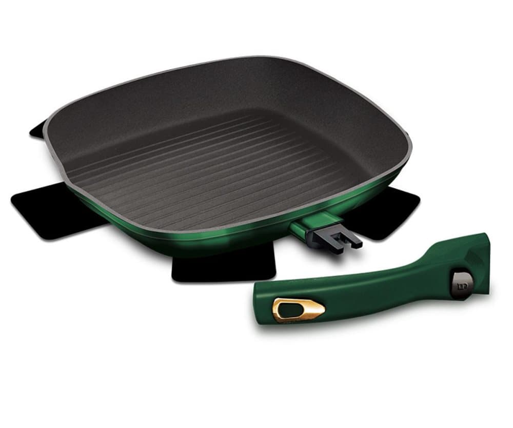 Grill Pan 28cm Berlinger Haus BH-6089 Emerald