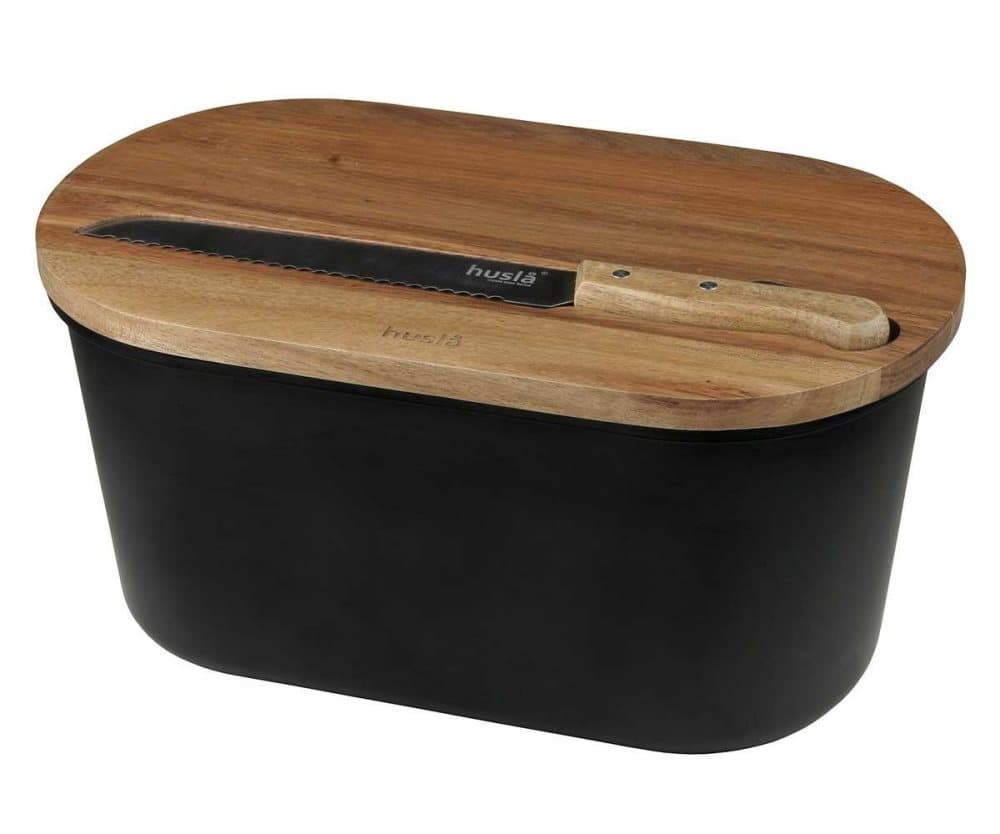 Husla -bröd med huggbräda och 73935 kniv