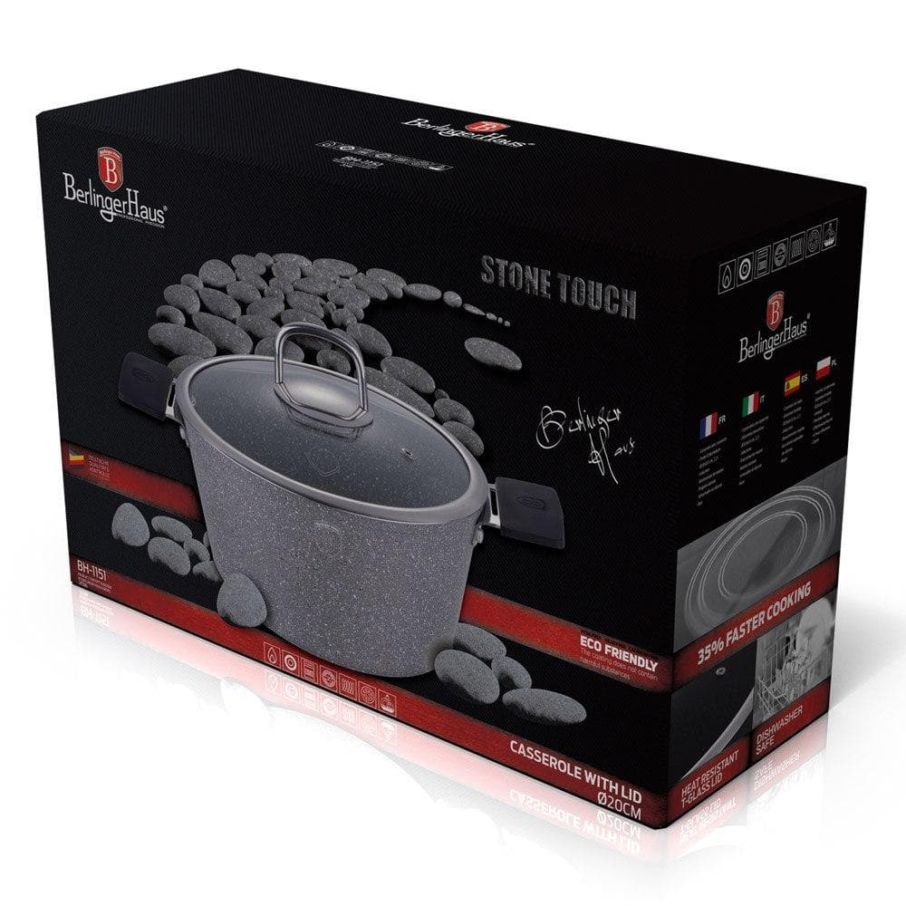 Berlinger Haus Granite Pot 20cm BH-1151 Stone Touch