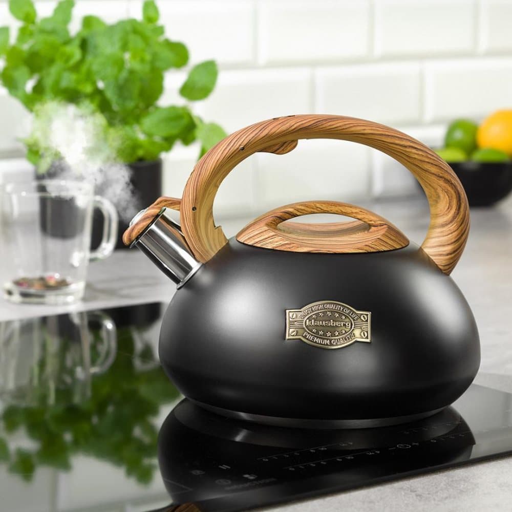 Vattenkokare med 3L Klausberg KB-7565 whistle