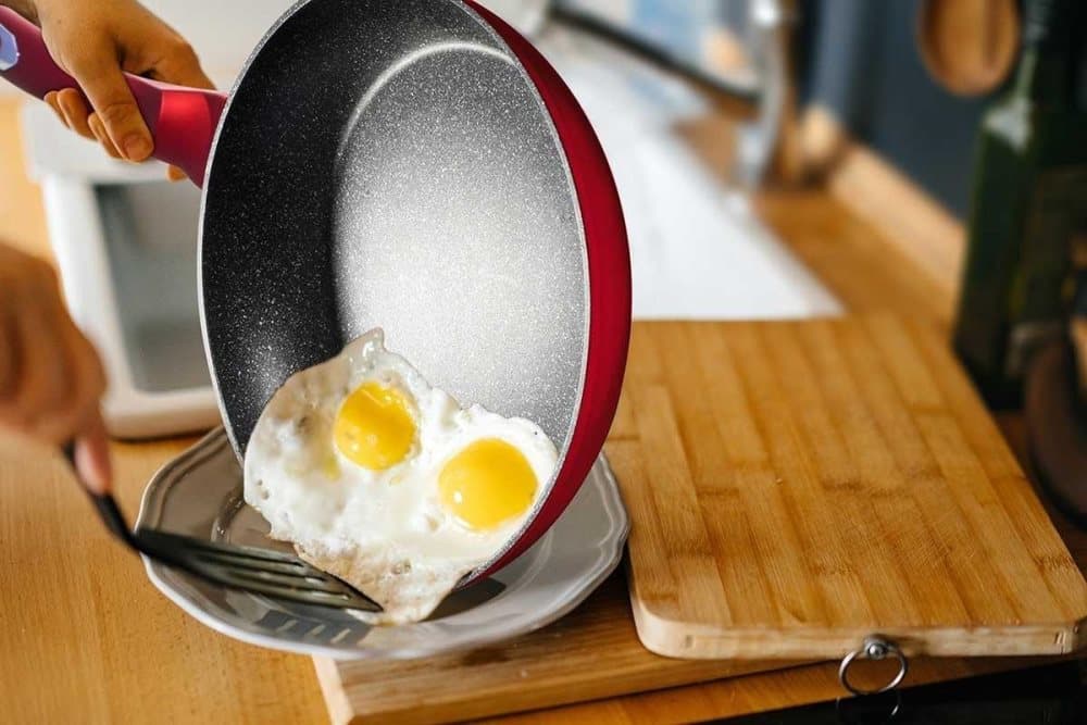 Granit Pan 30cm Berlinger Haus Red Metallic Line BH-1254