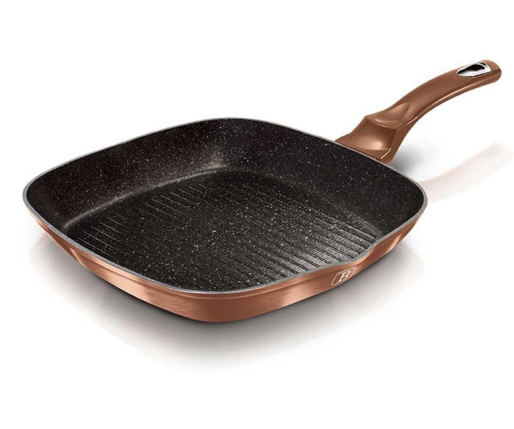Granitgrillstekning Pan 28 cm Berlinger Haus BH-1889 Rose Gold Noir