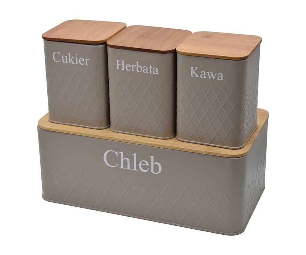 Bröd med en uppsättning köksbehållare 2722