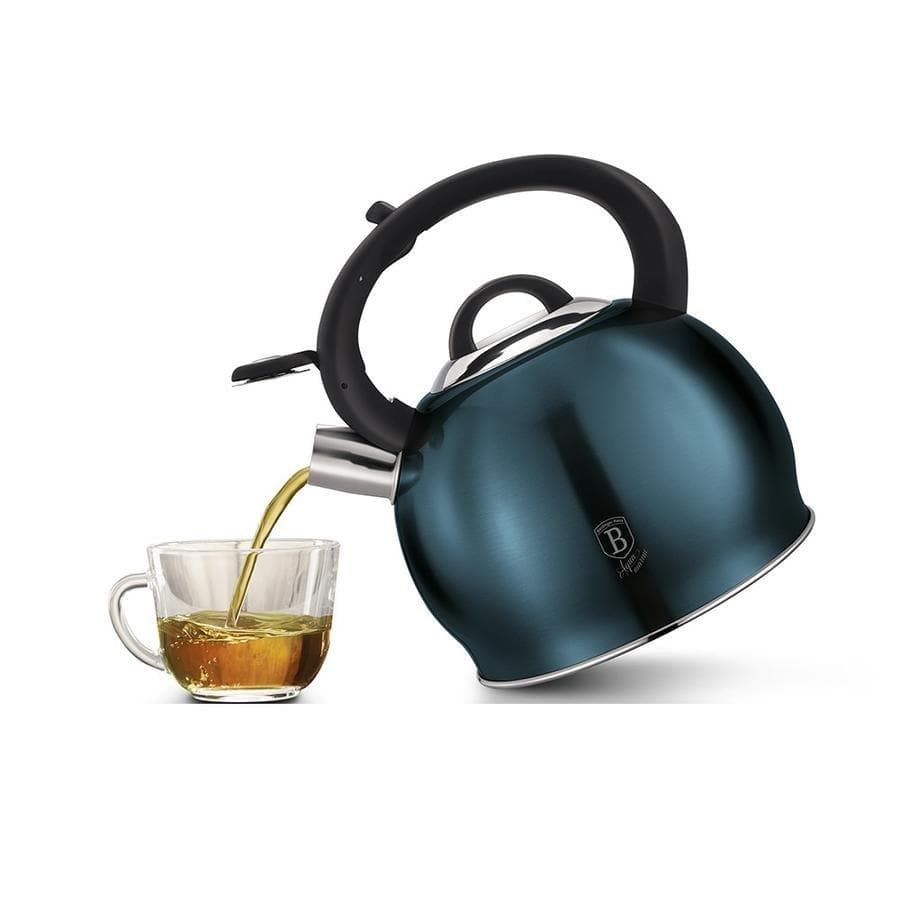 3L Berlinger Haus Kettle med BH-1078 Aquamarine Whistle
