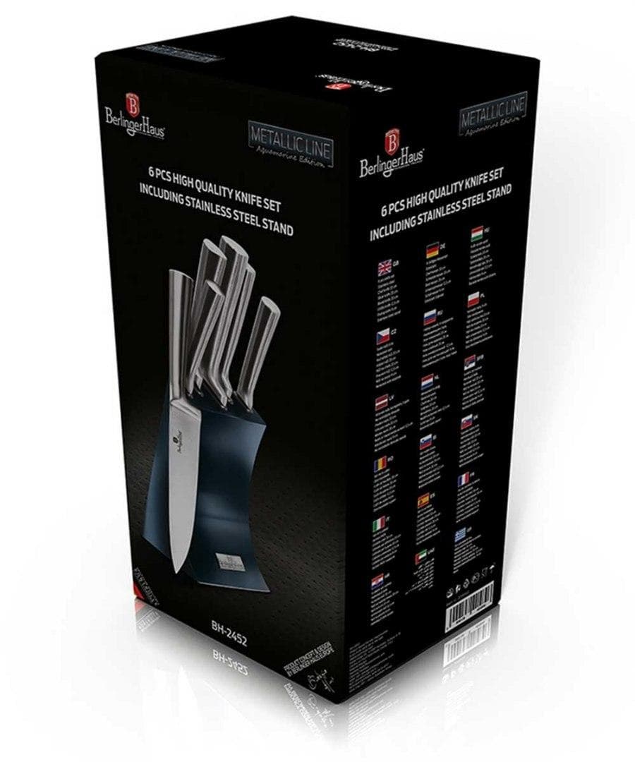 Berlinger Haus BH-2452 knivar set i en stativ