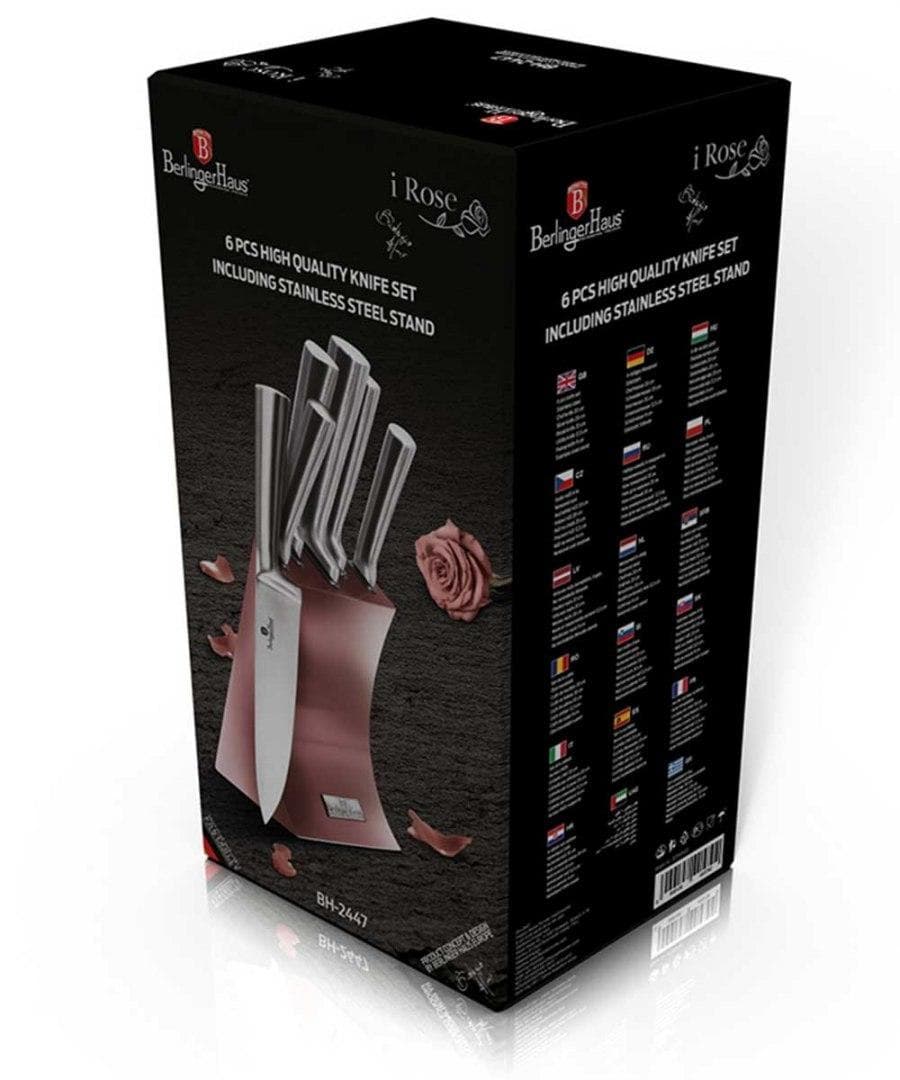 Berlinger Haus BH-2447 knivar set i en stativ