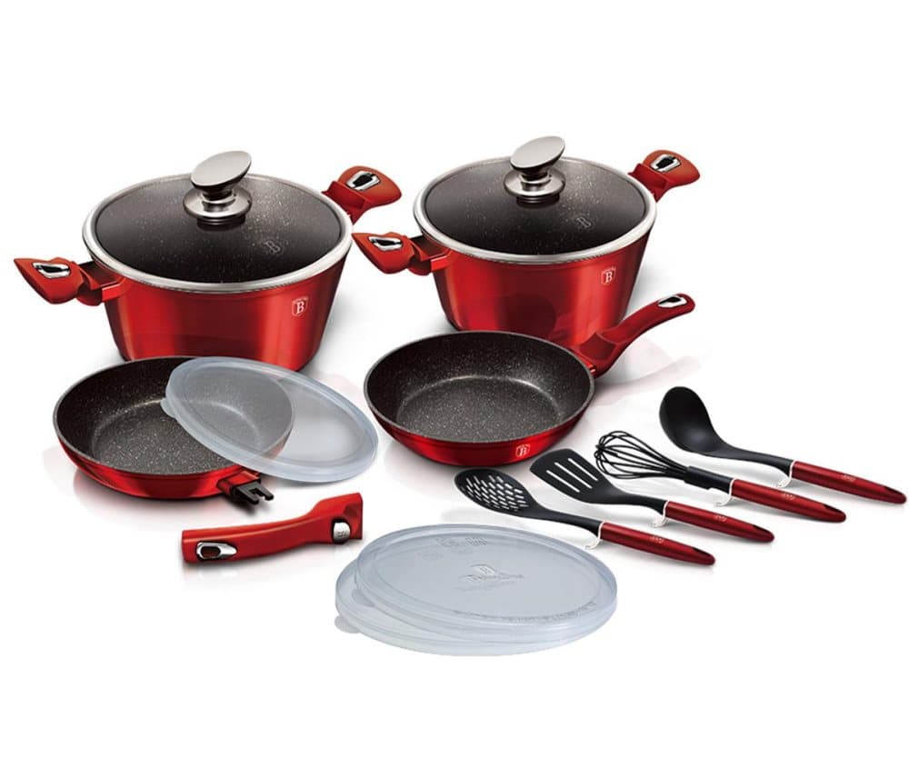 Uppsättning av krukor och Pan Berlingerhaus BH-7057