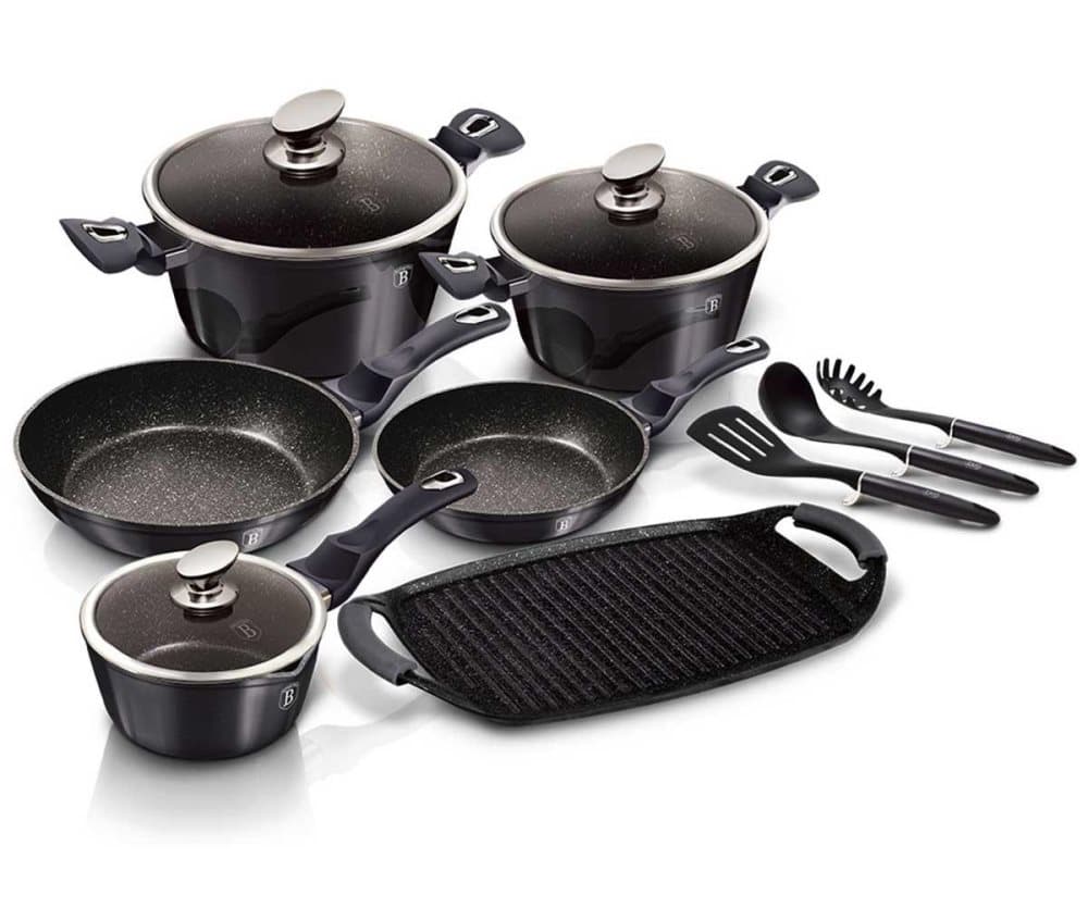 Berlingerhaus BH-6911 Carbon Pro Pot Set