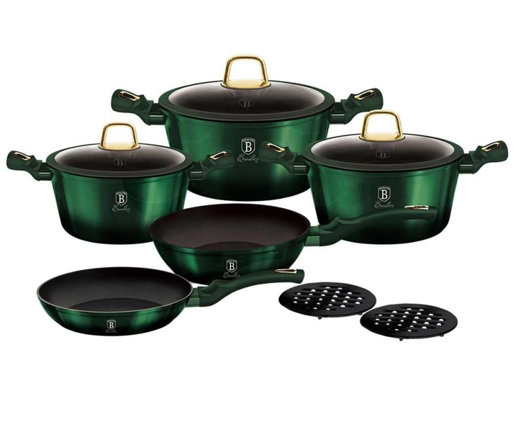 Titanium Pots Berlinger Haus 10 Element BH-6065 Emerald
