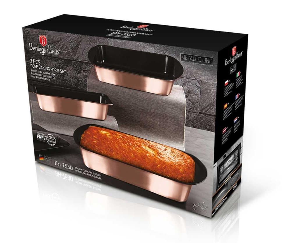 En uppsättning bakning bildar Berlinger Haus BH-7630