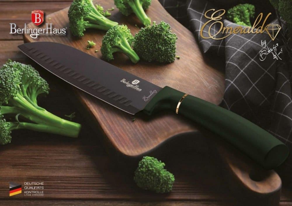 Berlinger Haus BH-2563 Emerald Knives satt i en stativ