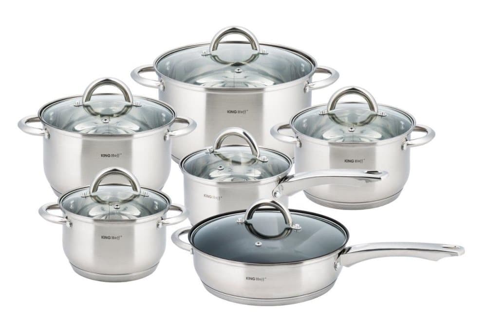 12 Elemental Kinghoff KH-4450 POTS SET