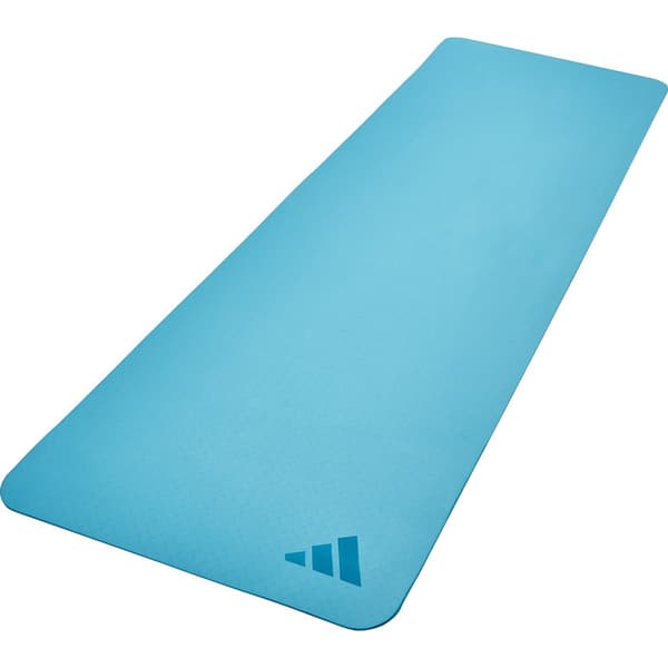 Adidas Premium yogamåtte 5 mm præloved blå