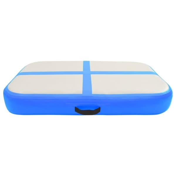 Täytettävä voimistelumatto pumpulla 60x100x10 cm PVC sininen