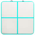 Pikkukuva 4 / 10: Täytettävä voimistelumatto pumpulla 200x200x15 cm PVC vihreä