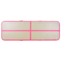 Miniatyrbild 5 av 10: Uppblåsbar gymnastikmatta med pump 500x100x10 cm PVC rosa