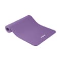 Miniatyrbillede 1 af 6: Gymnastikmåtte til yoga, pilates, fitness, 183x61cm, tykkelse 1cm, NBR materiale, lilla, REBEL ACTIVE