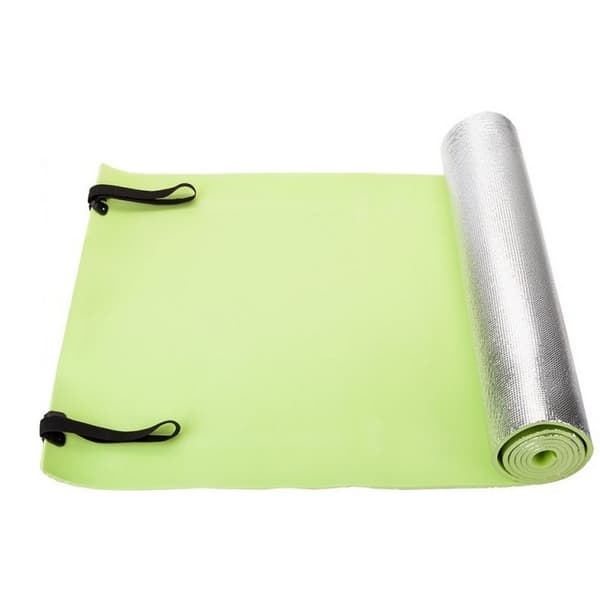 Summit Foil Backed Insulated Mat Silver/Green 180cm x 0.5cm x 50cm