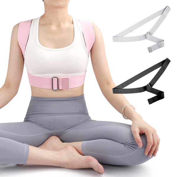 INF Yoga-strekkstropp med metallspenne