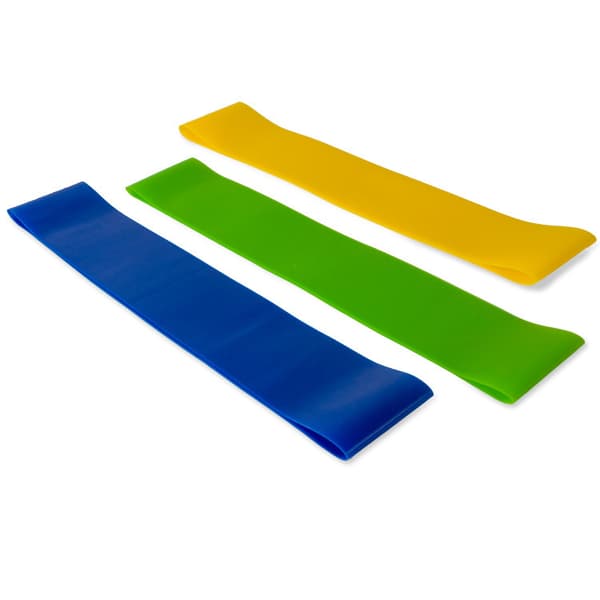 INF Yoga Resistance Bands Set - 5 TPE treningsbånd for styrketrening