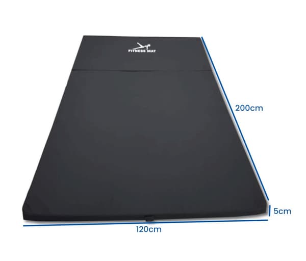 Multifunktionel Sportsmåtte 80x200cm, 5cm Tykk, Vandtæt Skum til Yoga & Fitness