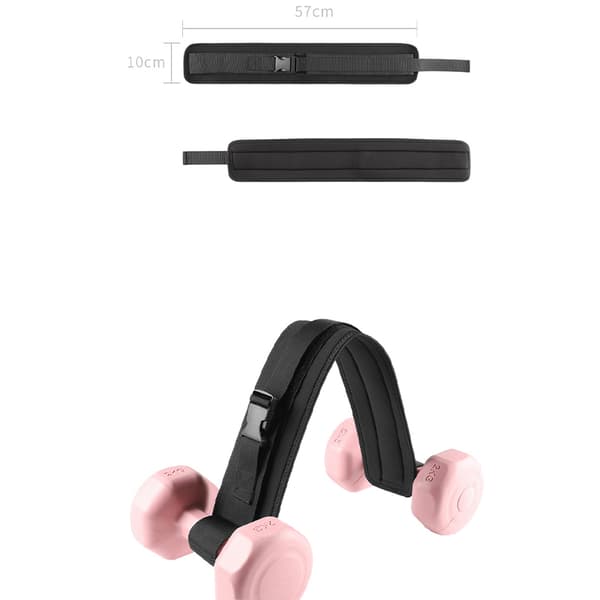 INF Yoga Resistance Band - Enkelpaket (Hantlar ingår ej)