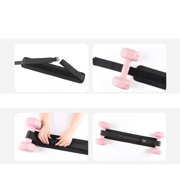 INF Yoga Resistance Band - Enkelpaket (Hantlar ingår ej)