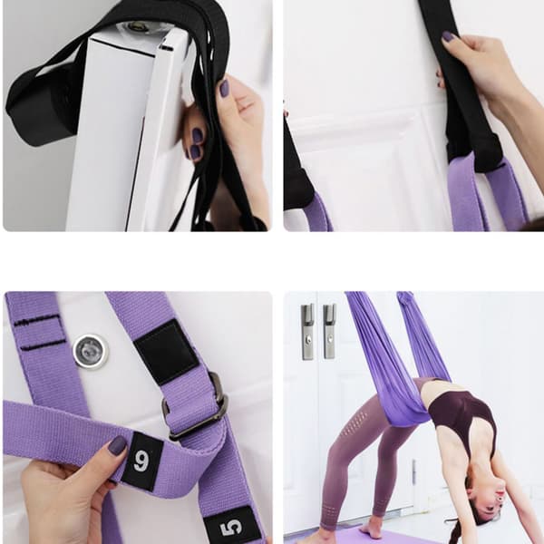 INF Yogaband för stretching och flexibilitet - Bensträckare för spagatträning