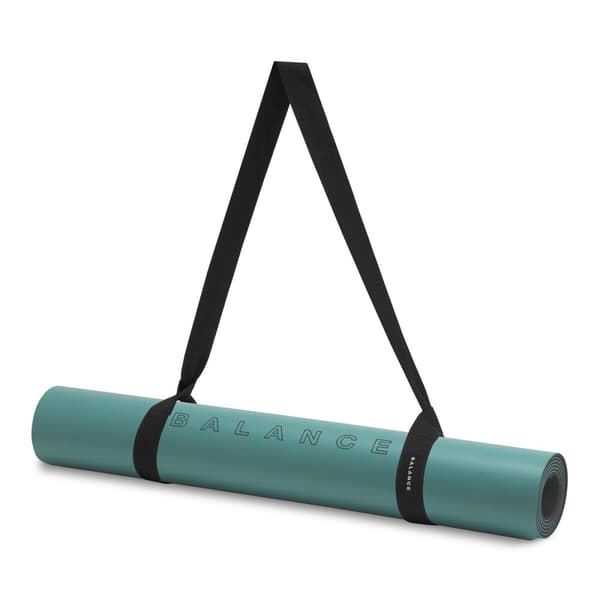 BALANCEMÅTTE Mustard Grøn yogamåtte