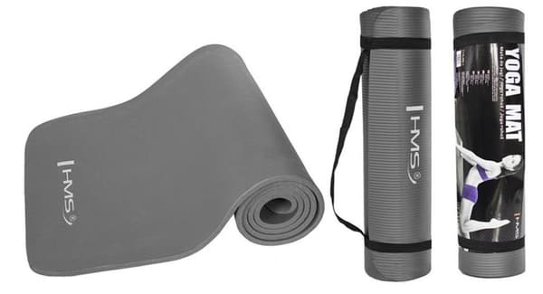 YM03 GRÅ YOGAMATTA HMS