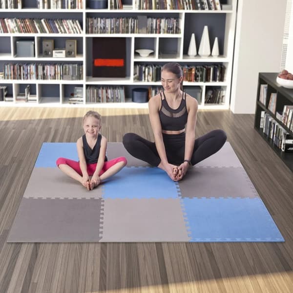 Pusselmatta multipack One Fitness MP10 blågrå