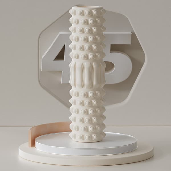 INF Foam Roller Yoga Column Beige
