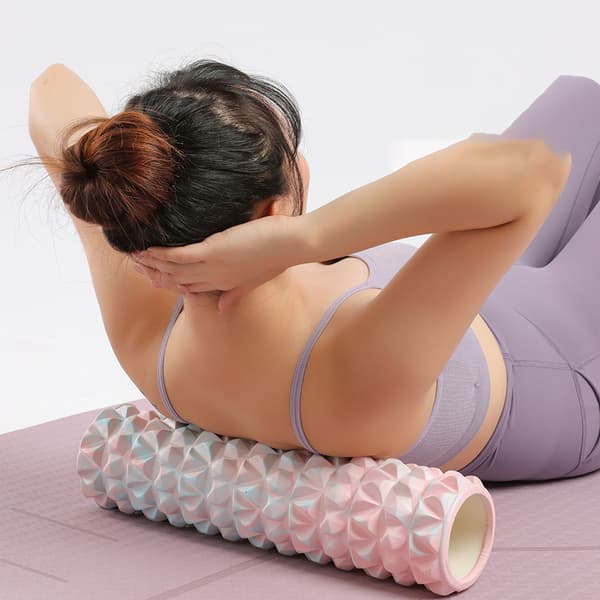 INF Foam Roller Yoga Column Rosa