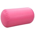Miniatyrbillede 5 af 10: vidaXL oppustelig gymnastikrulle med pumpe 120x90 cm PVC lyserød