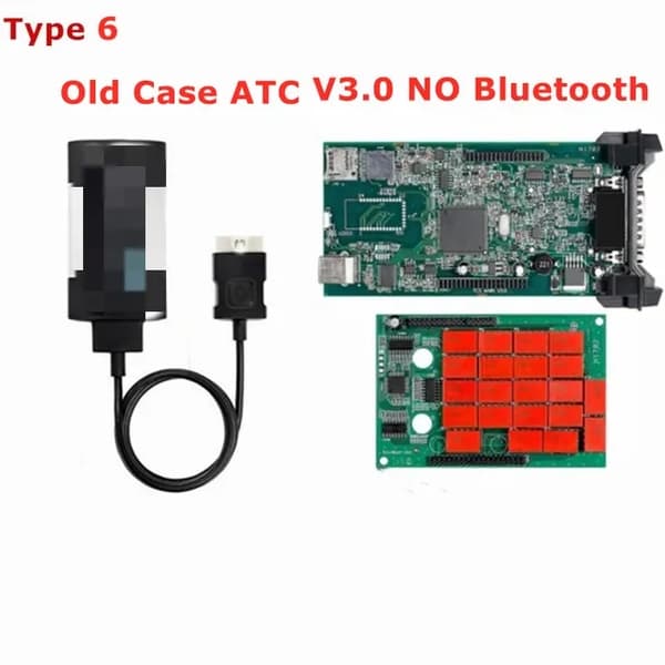 OBD2-diagnostiikkatyökalu, TCS Multidiag Pro DS, Keygen, DS -tyyppi 1 v90, sininen NEC
