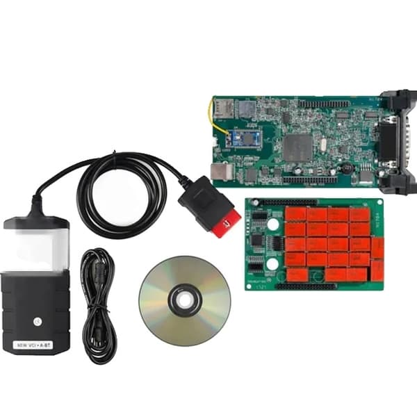 OBD2-diagnostiikkatyökalu, TCS Multidiag Pro DS, Keygen, DS -tyyppi 1 v90, sininen NEC