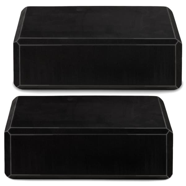 Yoga Foam Cube - Set om 2 NS-962 Svart