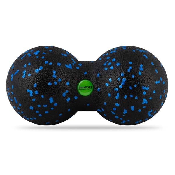 Dubbel massage och träningsboll NS-966 Svart och Blå