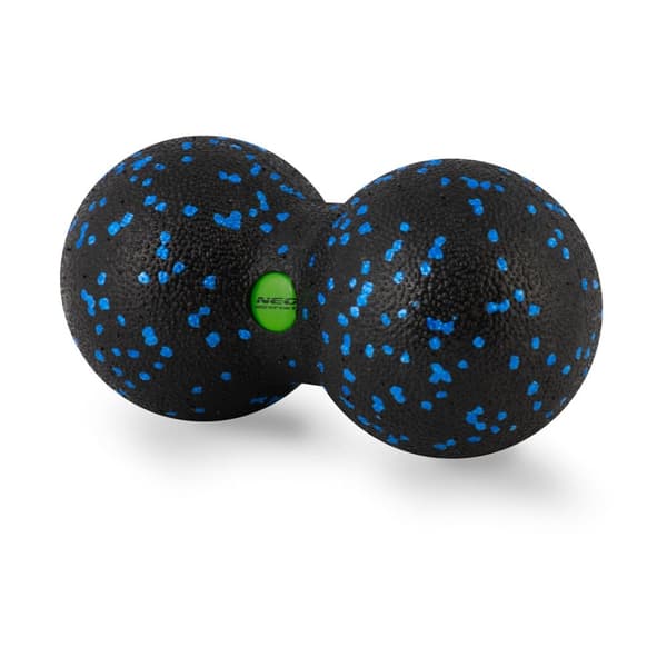 Dubbel massage och träningsboll NS-966 Svart och Blå