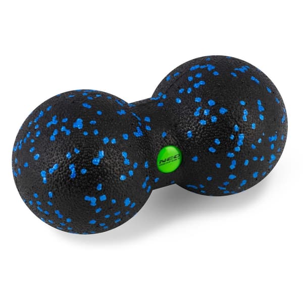 Dubbel massage och träningsboll NS-966 Svart och Blå