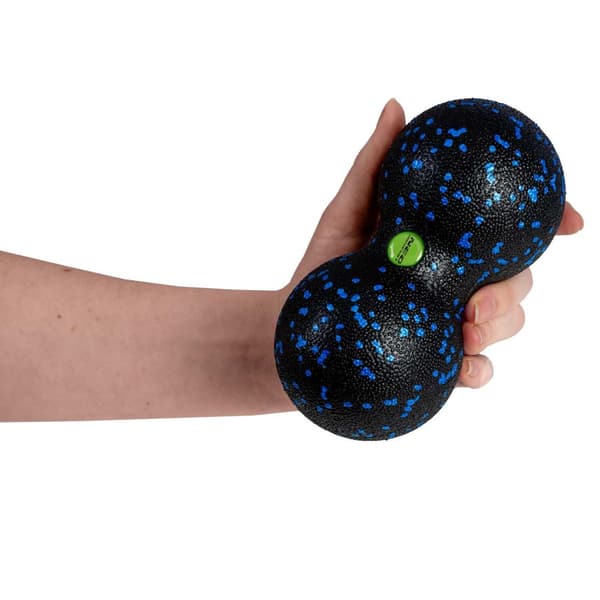 Dubbel massage och träningsboll NS-966 Svart och Blå